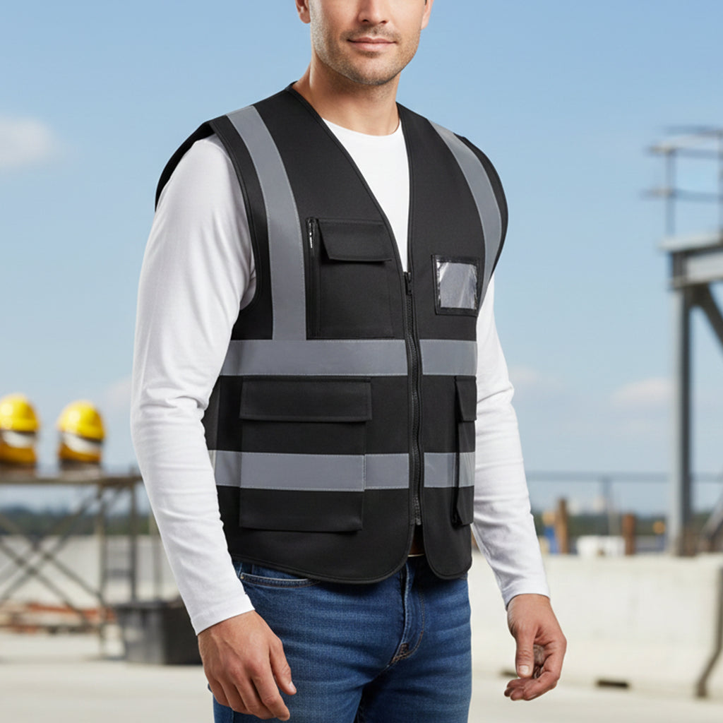 High Visibility Safety Vest Durable Functional - EN471 Compliant